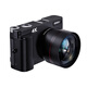 SONGDIAN DC101 Digital Camera 4K Micro Single Card Machine Entry-Level Point and Shoot Camera Small Home Flip Selfie Screen 64G Memory [Wide Angle Lens] Official Standard