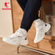 Jordan sneakers men's shoes 2025 autumn new dense casual shoes retro dad shoes light running shoes ivory/light gray mesh version 43