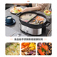 WMF electric hot pot electric cooking pot multi-functional pot split hot pot special pot multi-purpose household shabu pork pot WMF-1554 multi-functional Yuanyang electric hot pot
