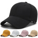 Levison Hat Unisex Korean Style Fashion Casual Spring and Autumn Sun Hat Versatile Baseball Cap Sunscreen Peaked Cap Black One Size Adjustable