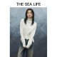 THE SEA LIFE欧海一生 绵羊毛混纺针织衫女时尚设计休闲毛衣E3527 云白色 S