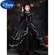 Disney Halloween children's costume high-end girls horror vampire magician dress kindergarten cos masquerade ghost bride (with veil) 130cm