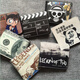 
Yuejie wallet student Japanese and Korean version trendy personality creative trendy men wallet teen middle school students short folding ki One Piece 4 pictures