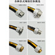 
Aluminum alloy hoop EN14420-3 snap-fitting tower joint shield machine copper head aluminum horse clamp two-half buckle tube clamp DN38 1.5-inch aluminum tube clamp DN38*6.5