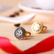 KFLK Chinese style cufflinks French shirt men's sleeve nails dragon totem new Chinese style national fashion shirt cuff buttons custom lettering gold