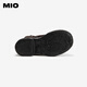 Mio [gleiches Modell in Cheng Xiao] Mio 2024 Winter Retro Britisch-Stil Dick-Soled-Martin-Stiefel coole weibliche Mittelröhrchen Stiefel Ton 37