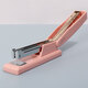 Shanghui stapler binding machine medium size 25 pages labor-saving heavy-duty large size 140 pages thickened standard office stapler for small students 1365 white 25 pages