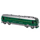 Ant Barium Simulation Green Skin Train Toy Universal Fuxing Model Baby Inertial Sound and Light Children's Train 1-2 Boy 3-4 New Blue Skin Train [Electric Universal Sound and Light]