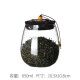 Dinner General Glass Tea Can Portable Tea Box Tea Can High Borosilicate Sealed Can Tea Storage Can Pu'er Tea Box Large Glass Tea Can Blue Color [Round 650ml]