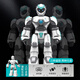 
Bodesh children's toys intelligent robot remote control programming electric walking voice conversation high-tech boy 3-6 years old intelligent dialogue robot - Jingmibai AI intelligent programming + intelligent voice