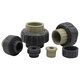 PPR conversion to PVC union union PP to PVC socket union ppr hot melt pipe to PVC adhesive pipe 50mm 90mm (DN80)