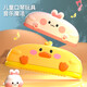 早教启智儿童口琴宝宝专用吹奏乐器婴儿玩具初学者幼儿口风琴 【防尘硅胶保护套】粉色小猪
