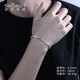 SHENGSHIQIYUAN pt950 platinum bracelet for men men's pt950 platinum bracelet keel bracelet platinum high-end gift for boyfriend platinum 950 19 cm 30-32 grams