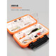 Lure box storage box double layer large vib fish hook large multi-functional fishing gear accessories large set tool box large - military green