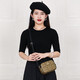蔻驰（COACH）女包 JAMIE系列老花相机包 女士时尚单肩斜挎包 奢侈品包包 棕色C9926IMCBI 19*6*13cm