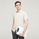 JEUNTER COURT DE COURTES À MANDE COURSE MEN FISE FACILLE À CALLER MÉLANGE Fabric New Business Shirt Anti-Wrinkes Easy To Soins Coffee peu profond 41