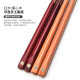 Jianying JIANYING billiard cue small head black 8 British style single snooker table cue Chinese style black eight-way pole ball room public pole SE201
