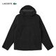 LACOSTE French crocodile men's autumn and winter easy-to-wear trendy casual hooded jacket for men | BH2513 031/black M 52L 180