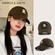 Chaneelr / Karith Sun Protection Hat Women's 2025 Nuevo sombrero de sol que muestra una pequeña sombrero de béisbol regalo de cumpleaños para novia y esposa negra
