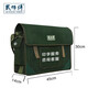 Master Dai electrician tool bag canvas large thickened multifunctional repair and installation tool bag wear-resistant portable small woodworking multifunctional white medium size length 40 width 14 height 30