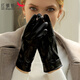 RED DRAGONFLY genuine leather gloves for women winter riding warm motorcycle driving plus velvet thickened touch screen sheepskin gloves