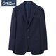 Goldlion Suit Men's Machine Washable Wool Autumn and Winter New Slim Fit Business Jacket Groom Wedding Suit Navy-95 50 A Suit
