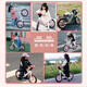 Phoenix (Phoenix) Niños Balance Bike Bike Balance Balance Bike 1-3 años Phoenix Balance Bike 4-6 años Baby Bike Bike Sliding Car para niños Polvo de princesa de 14 pulgadas 丨 Rueda de la empresa + Flash + Bolsa de regalo