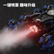 JJRIC Achtrad Stunt Offroad-Fahrzeugspray Geste Klettern Drift Twisting Fernbedienung Fahrzeug Deformation Tank Kinderspielzeug grün zwei Kontrolle