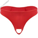 Männer sexy Unterwäsche von Männern, glatte und eisige Seide Perspektive Vordere Loch hohl Tanga-Unterwäsche, sexy Unterwäsche, T-Pants, Sex, dunkelblau, gleichmäßige Größe