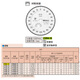 Mitutoyo dial indicator, high precision 0.001 pointer indicator, imported from Japan, 2109AB-10/0-1mm/5 m flat back cover