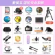 Canon Canon m200 micro-single camera high-definition beauty selfie single electric vlog camera home travel camera M200 15-45mm black kit official standard [excluding memory card/camera bag/gift bag, etc.]