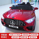 Hot Leopard children's remote control car can sit on children's electric car four-wheel four-wheel drive men's and women's one-year-old gift baby toy car soft wheel painted red/four-wheel drive