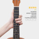 
Yasato 23-inch ukulele Beginners Students Adult Men and Women Uklili Children's Beginner Four-string Small Guitar 23-inch Pink + Gift Bag