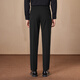 
HaiLan Home (HLA) men's light business fashion series slim pants for men to give their boyfriends to their father in autumn Black 24 XL 180/88A Recommended 143~158Jin [Jin equals 0.5 kg]