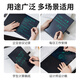 PBJ LCD handwriting board, fine handwriting does not spread, with leather case, high-brightness screen, office education draft board, message board, writing board, student blackboard, hand-painted drawing board, custom pattern LOGO, 15-inch dual screen, fine handwriting, yellow, without leather case