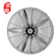 Allgemeiner Xinle-Waschmaschinen-Abzieher Turntable Rad Roulette Chassis Turbine Scheibenscheibe Wasserblattzubehör XQB70-6629T 60610ZE 6622 Durchmesser ca. 35 hoch 3,5 [mit Schrauben + Dichtungen]