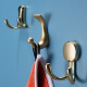 Fandiluo (fandiluo) clothes hook entry door shoe cabinet wardrobe clothes single hook wall hang wall fitting room clothes hook golden 6187-K gold