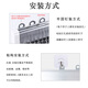Bie Ying Customized round bead partition door curtain imitation crystal screen living room bathroom bead curtain without hole punching household entrance curtain custom contact customer service to change price
