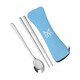 GOLDEN KEY GOLDEN KEY stainless steel chopsticks spoon set fashionable two-piece tableware set