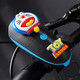 Haweiwind Bike de bicicleta para niños Balance de bicicleta Noche Montar Bike de montaña Bike Fareo Super Bell Noche de cabello Doraemon [azul] Luz de cuerno individual