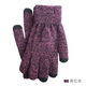 Yilan Aoxue Winter Warm gestrickte Touchsbildschirme für Männer und Frauen im Herbst und Winter Wollhandschuhe für kalte Finger nicht rutsch warmische Handschuhe G1203 Schwarz und Weiß