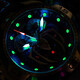 Reef Tiger (Reef Tiger) Watch's Men's 24 New Elly Automatic Hollow Mechanical Watch Spider Luminous imperméable Trendy Fashion Watch RGA3532S Black Spider [Modèle principal]