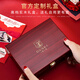 Guski (GUSKI) French brand men's wallet men's short genuine leather men's money chuck layer cowhide bank card bag birthday gift men [solid wood gift box] 860002-1 short wallet top cowhide