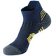 Actuation (MUSCLESWING) Marathon Professional Sports Short Socks Towel Base Anti-Slip Running Socks Men and Women Short Tube Quick-Drying Basketball Training Socks Navy Blue 3 Double Pack M Size (40-44)
