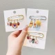 Yililuo cartoon waist pin trousers waist tightening waist artifact anti-light buckle brooch accessories female cartoon waist pin [random 3 packs]