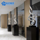 Meisheng living room entrance decoration model room accessories rockery handicrafts sculptures hotel art water fortune soft furnishings gold stone Yuxiu electroplated gold