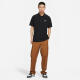 耐克（NIKE）男子短袖翻领T恤FN3895-010  黑色 M 
