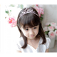 小咔衣浓日韩式儿童水钻皇冠公主头饰新娘结婚水晶宝宝小女童生日发夹配件
