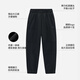 Pelliot outdoor children's soft shell pants winter windproof and waterproof plus velvet warm mountaineering sports pants 134307173 black 150