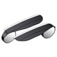 Volkswagen Golf Lingdu Lavida Sagitar rearview mirror reflective reversing small round mirror with rain eyebrow integrated rain-proof artifact Volkswagen rearview mirror with rain eyebrow small round mirror integrated pair 2 pieces